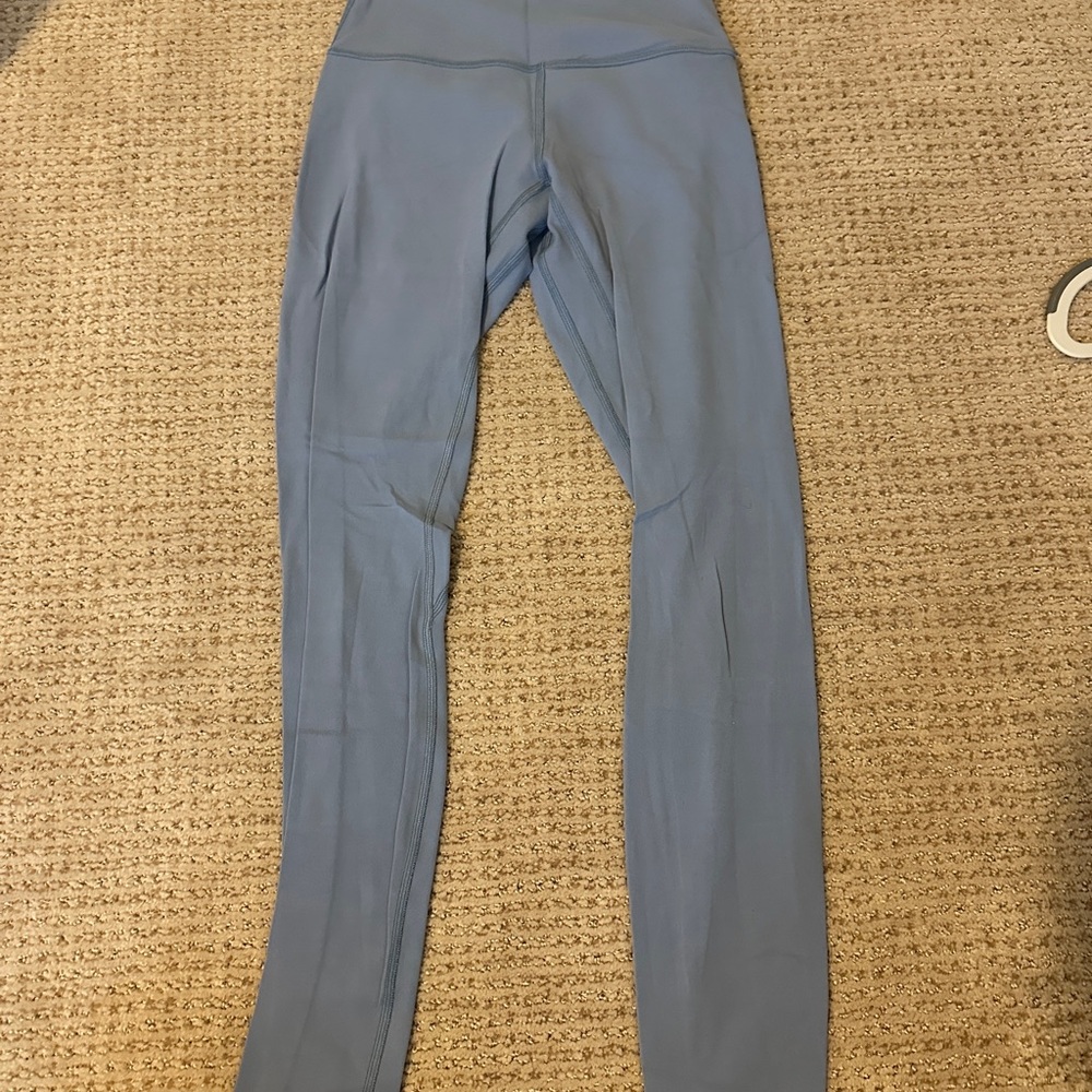 Periwinkle High-Waisted Leggings